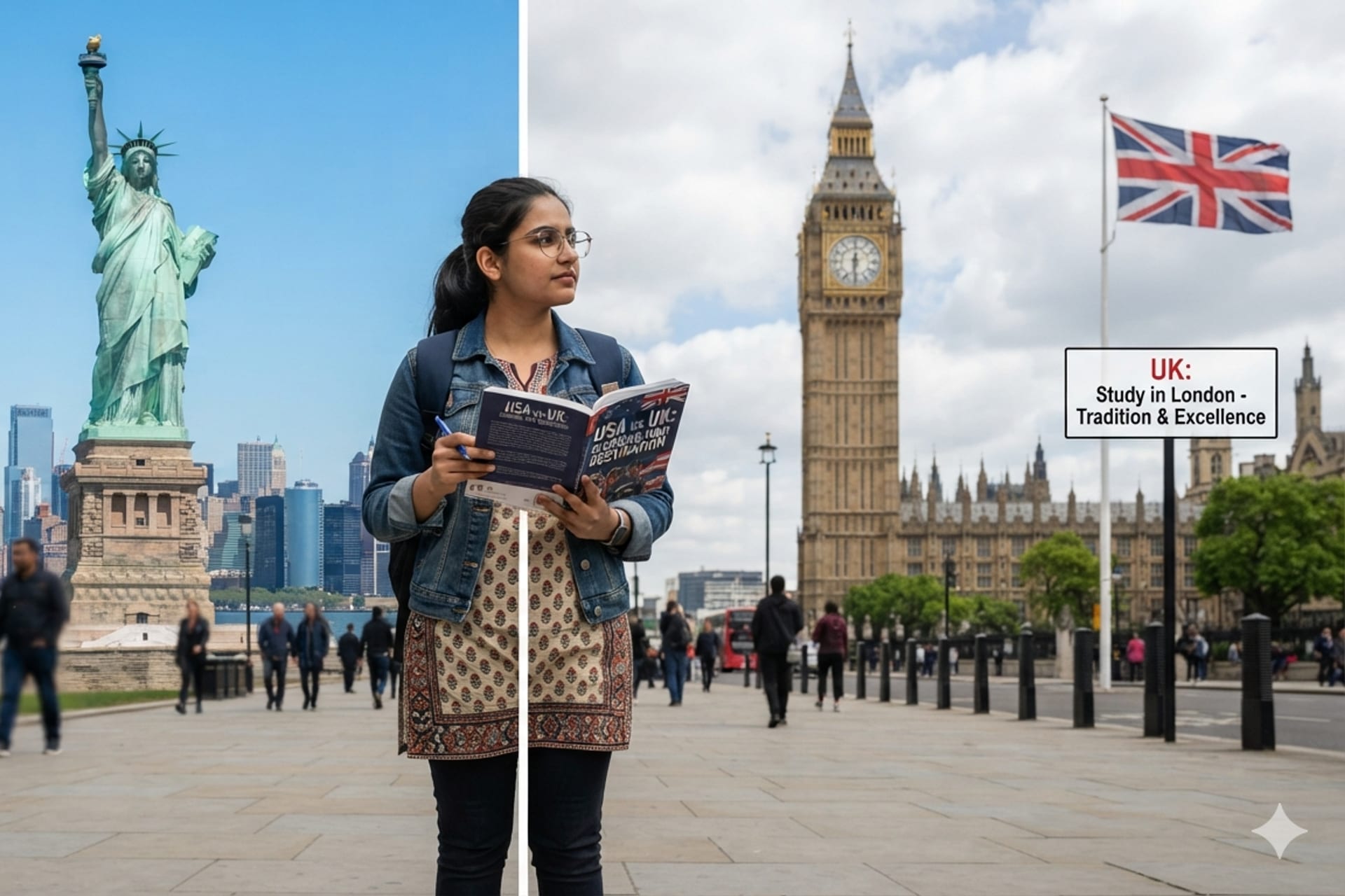 Study in USA vs UK for Indian Students: Cost & ROI